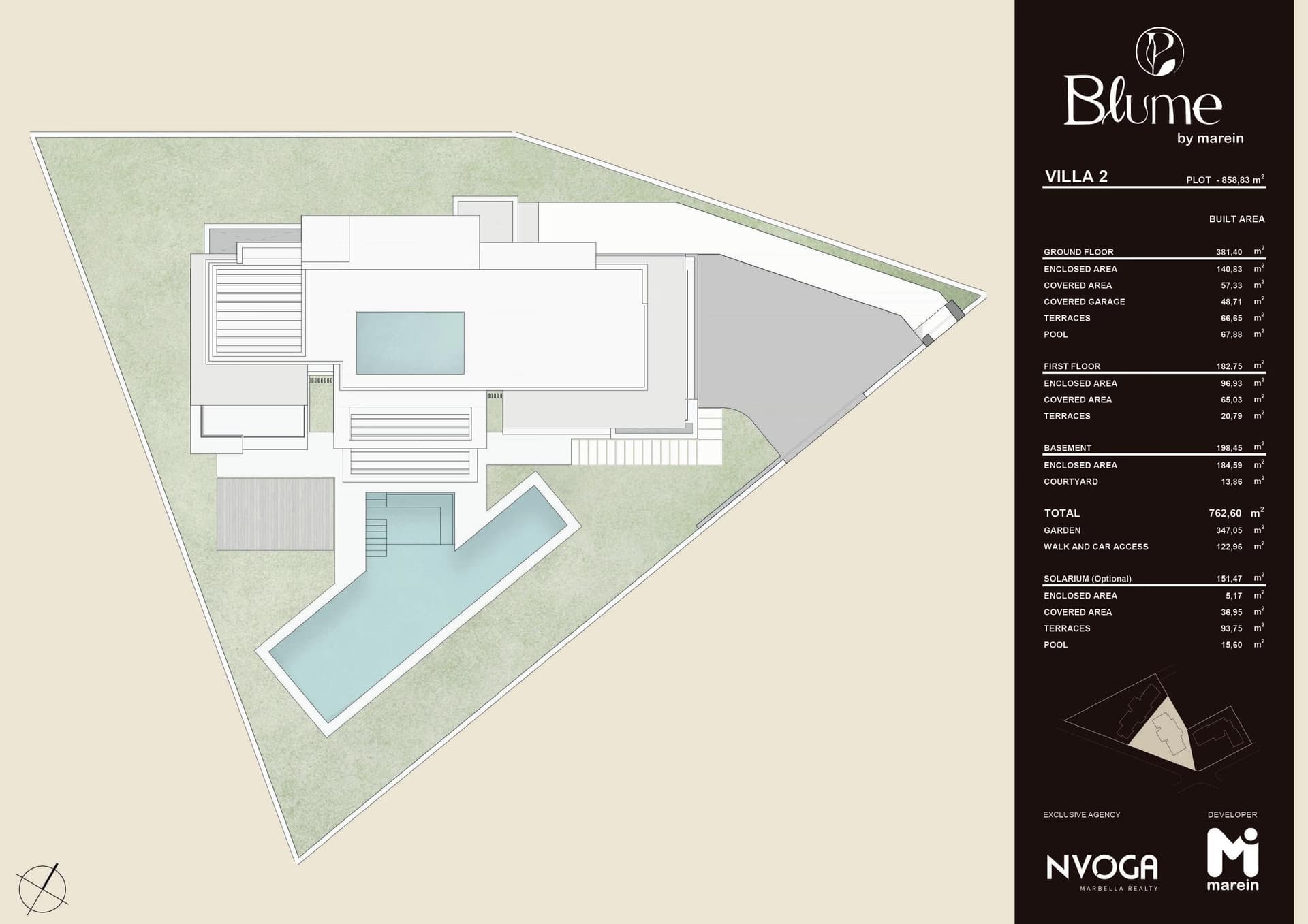 Villa 2 — Lageplan