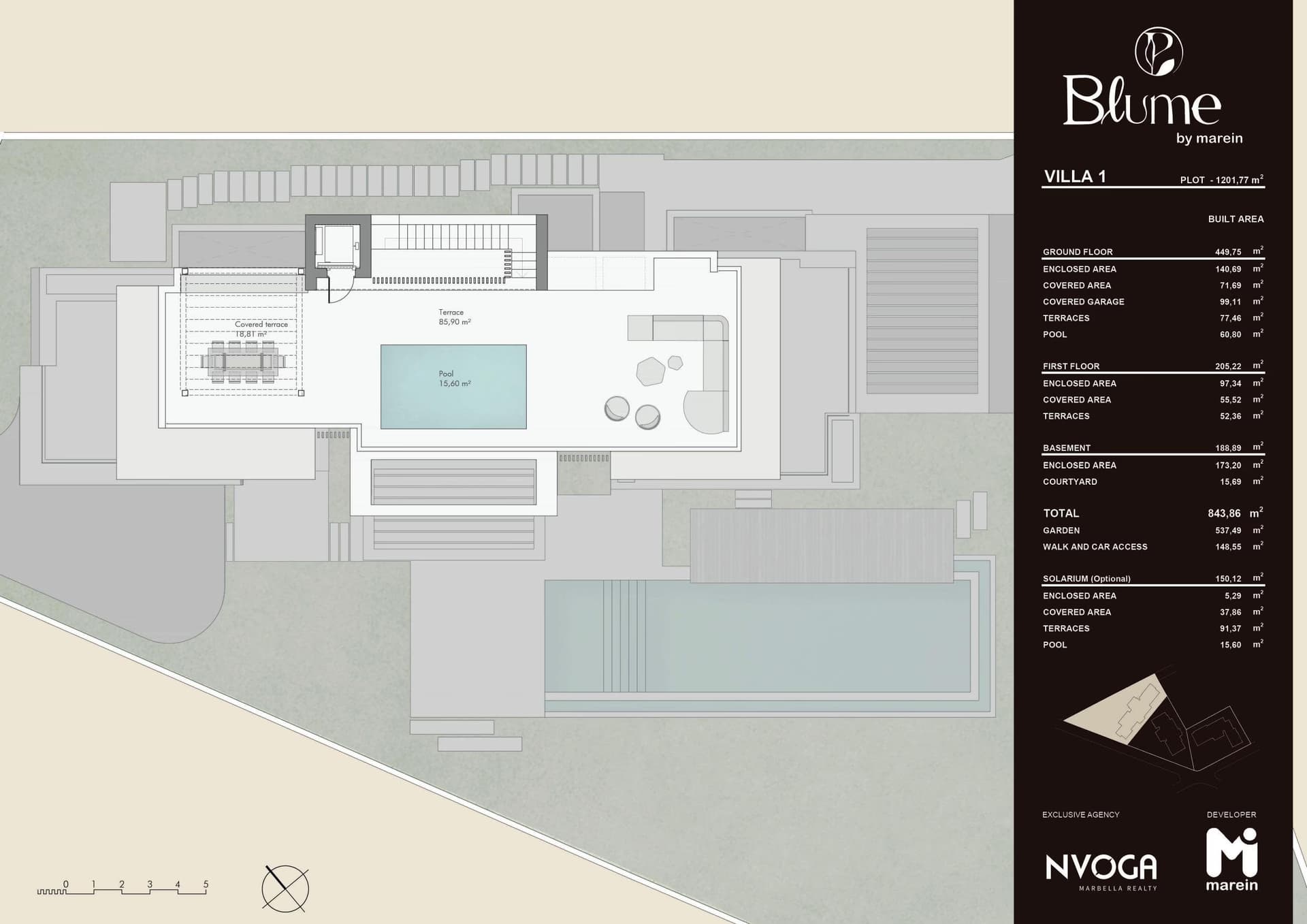 Villa 1 — Rooftop-Solarium