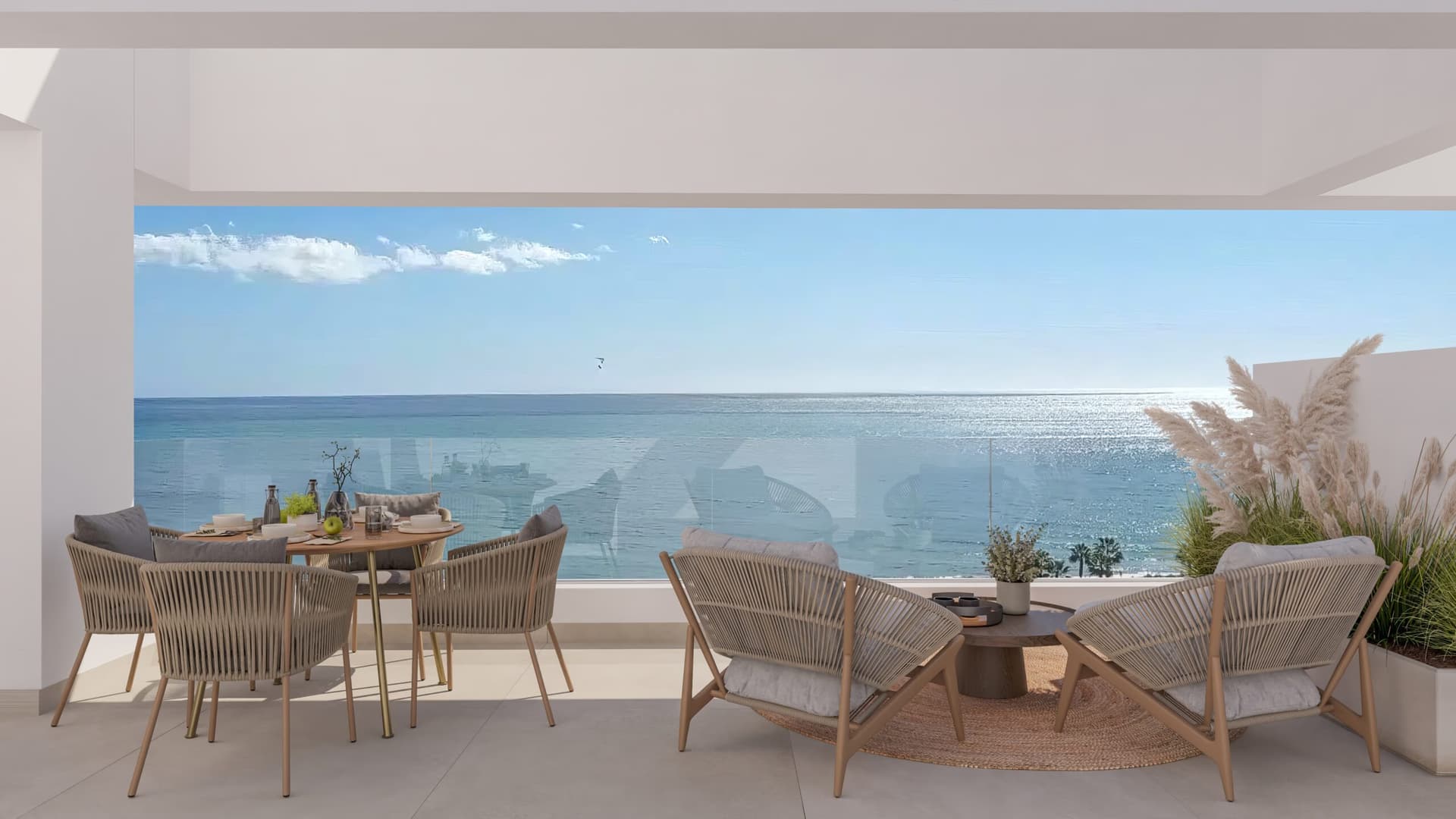 MILABEKA — Terrasse über dem Mittelmeer