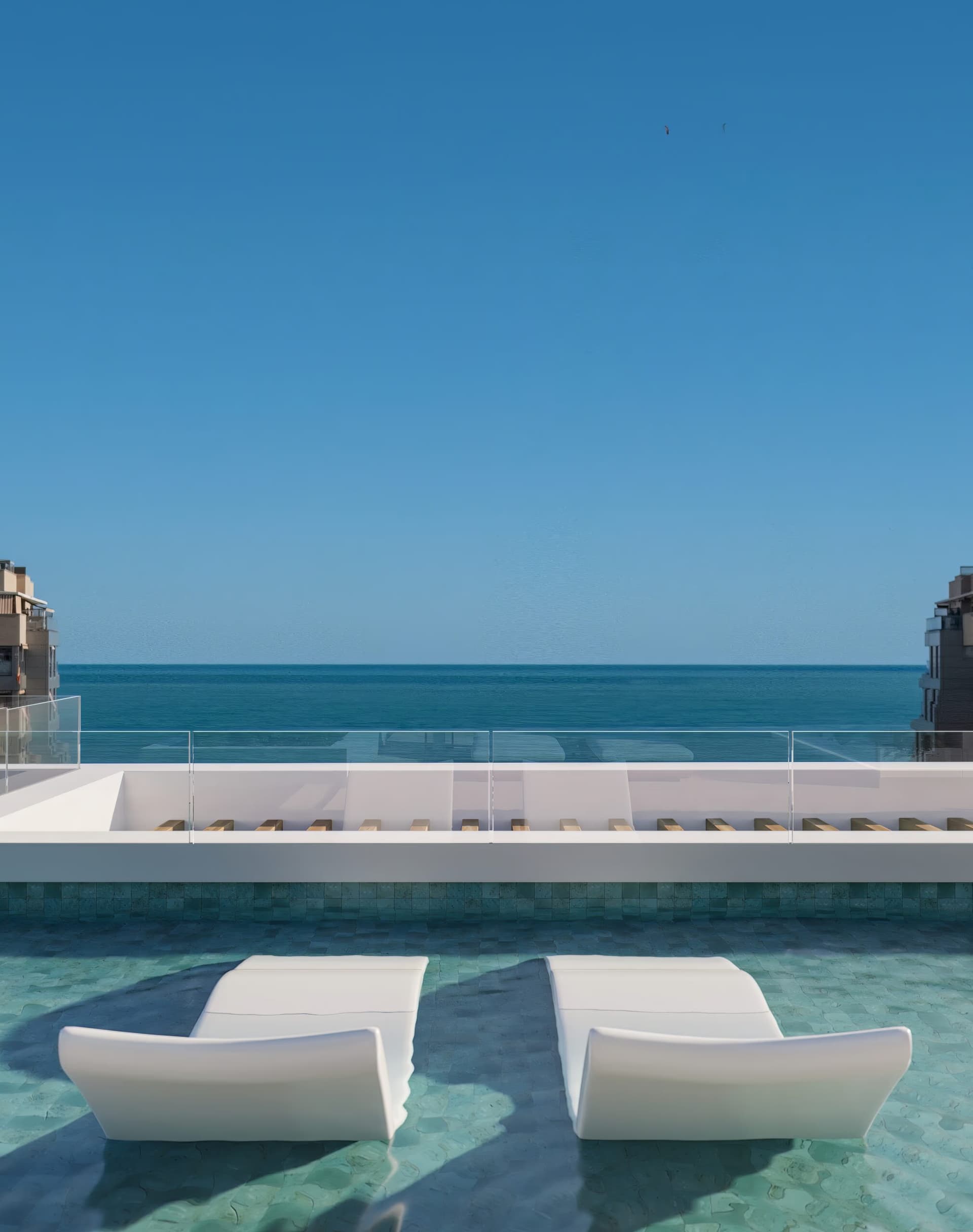 MILABEKA — Rooftop-Pool Sky & Sea