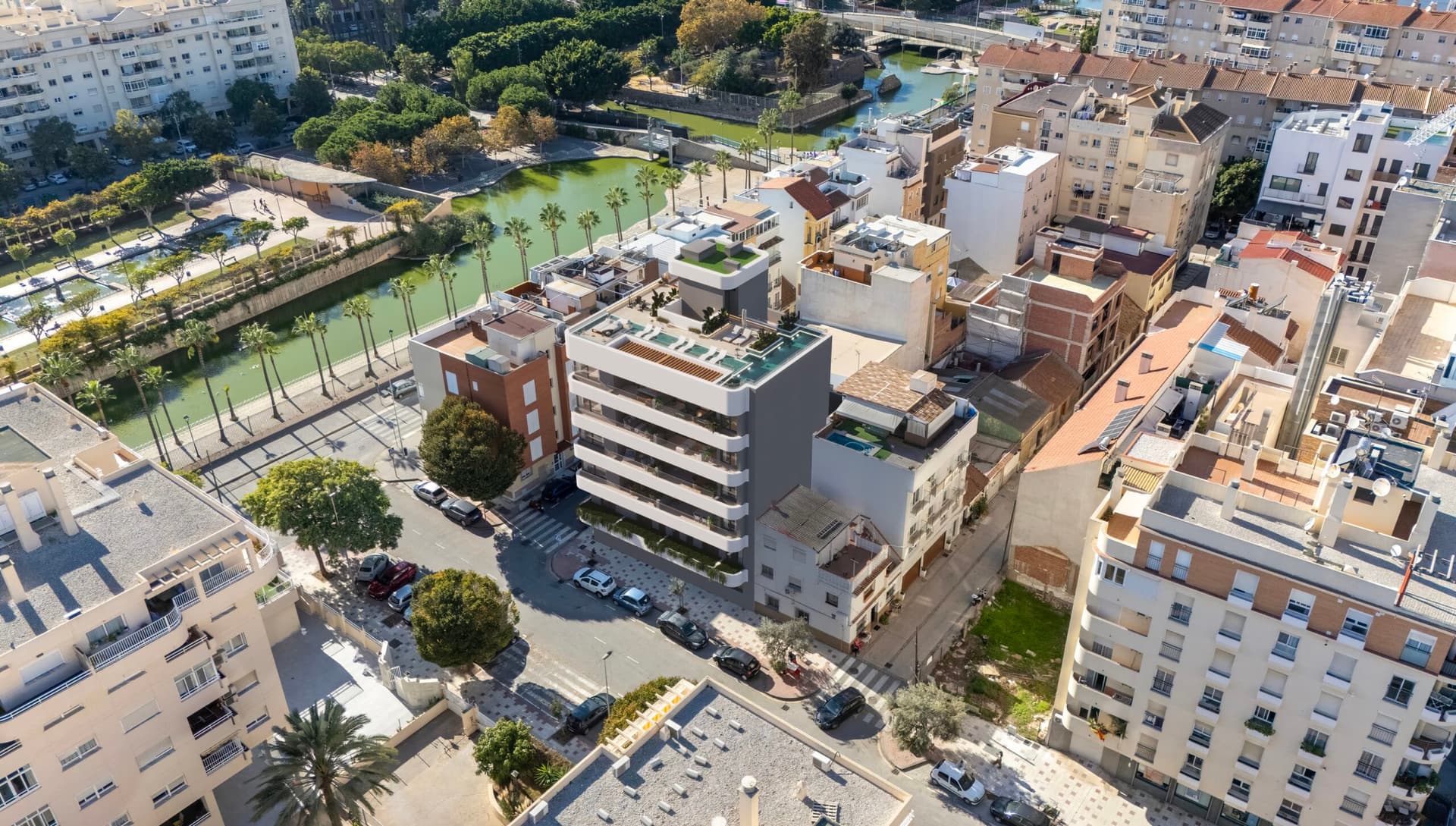MILABEKA — Luftaufnahme am Parque del Oeste