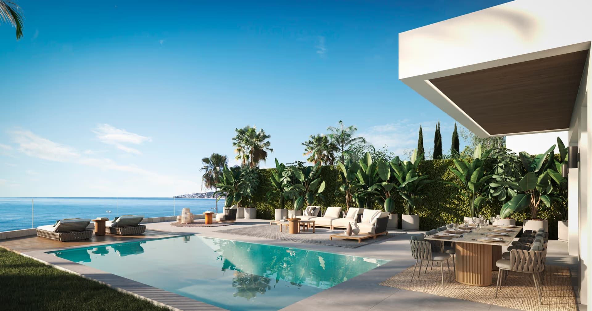 Wave View Villa 1 — Frontline Beach, El Faro