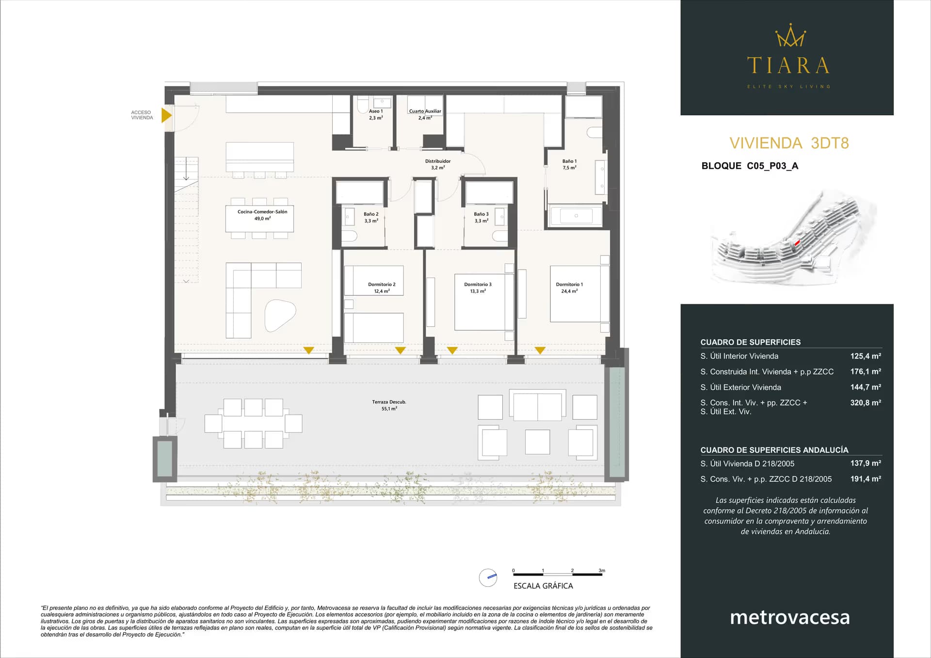 Vivienda 53A — Wohnung