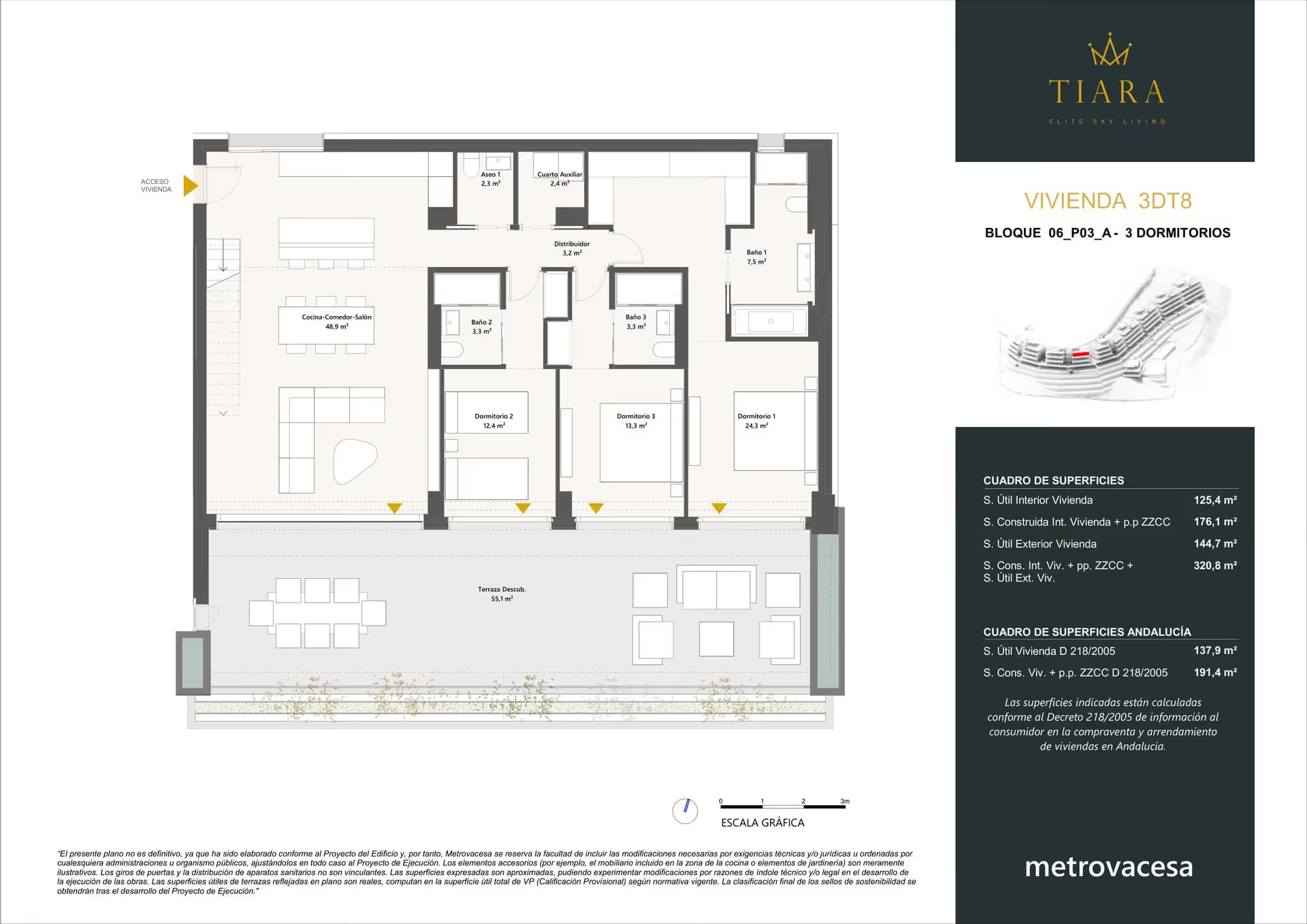 Vivienda 63A — Wohnung