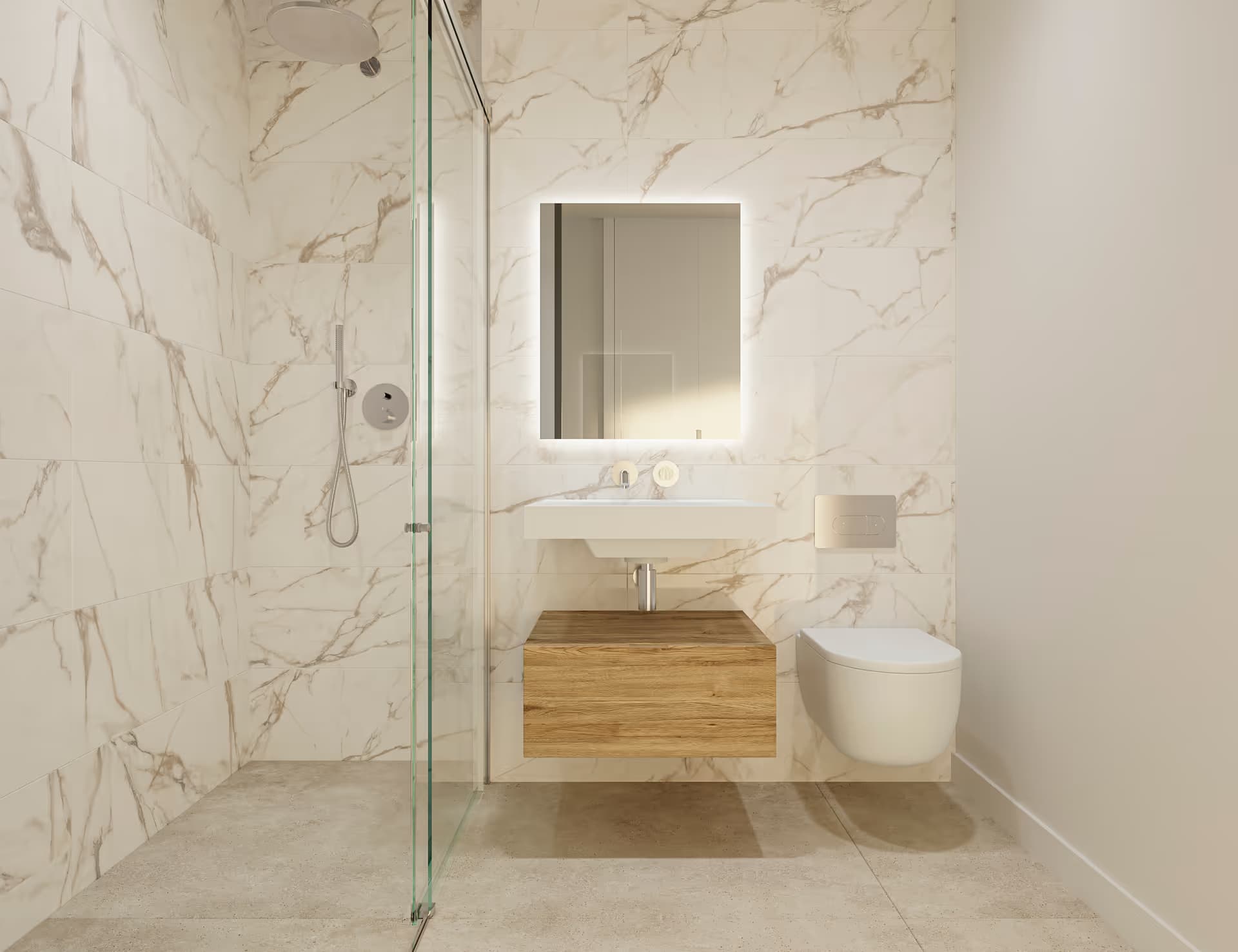 Tiara — Penthouse Badezimmer