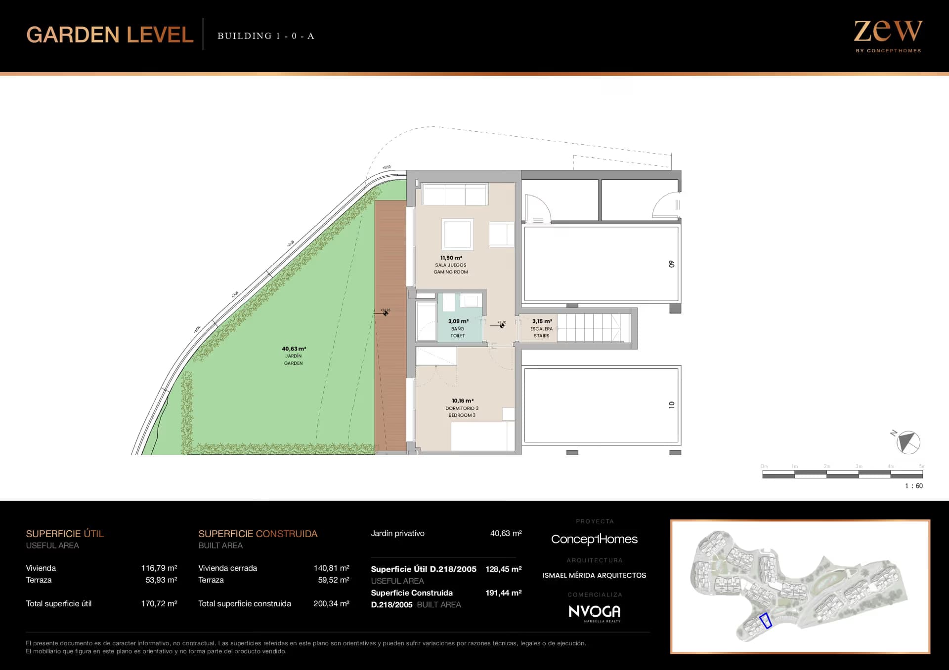 Garden Villa G1A — Garten