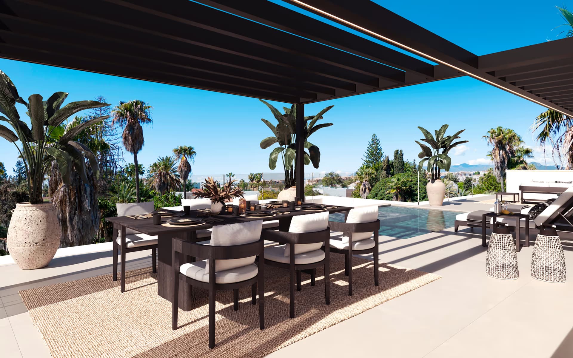BeSeven — Solarium & Dachterrasse