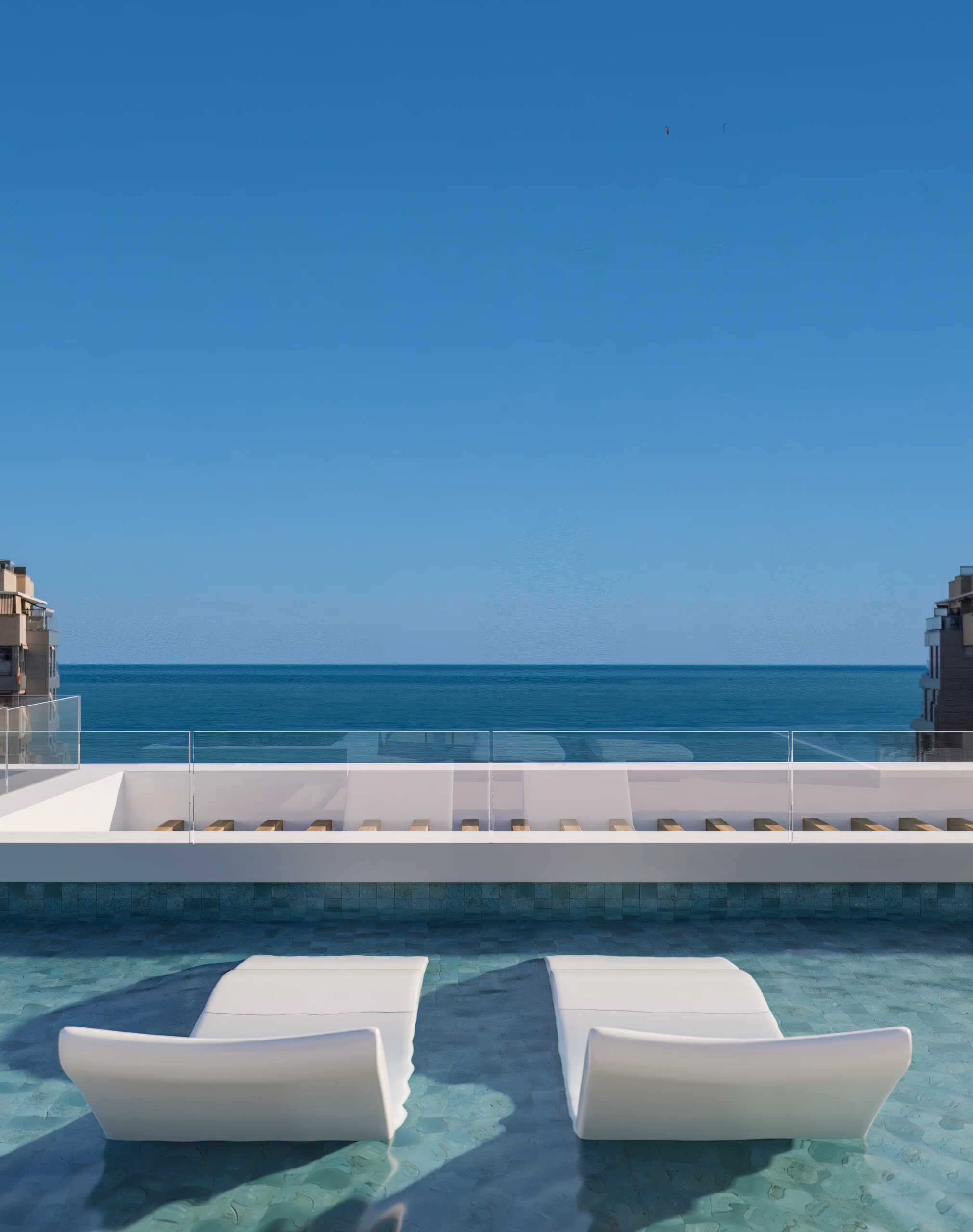 MILABEKA — Rooftop-Pool Sky & Sea