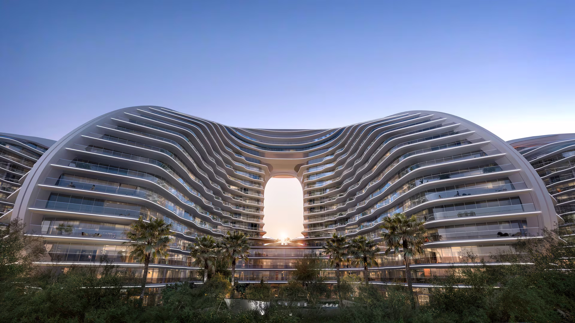 OYSTRA — Zaha Hadid Architects Frontalansicht