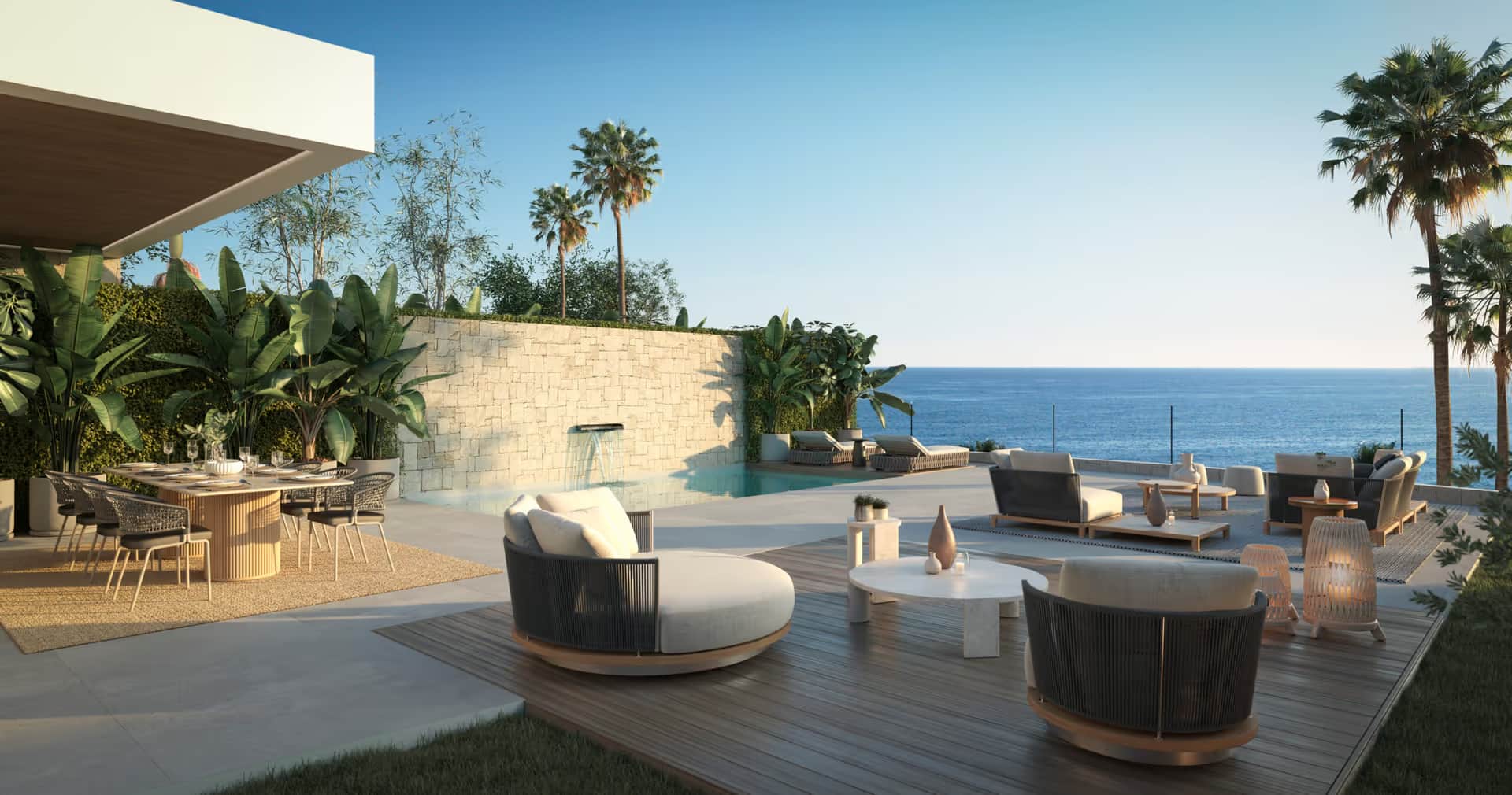 Wave View Villa 1 — Frontline Beach, El Faro – Bild 3