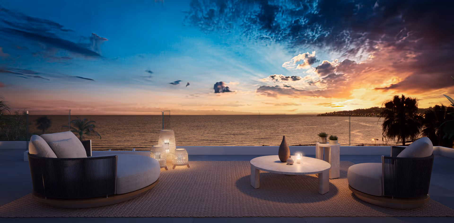 WaveView — Villa Three Sunset