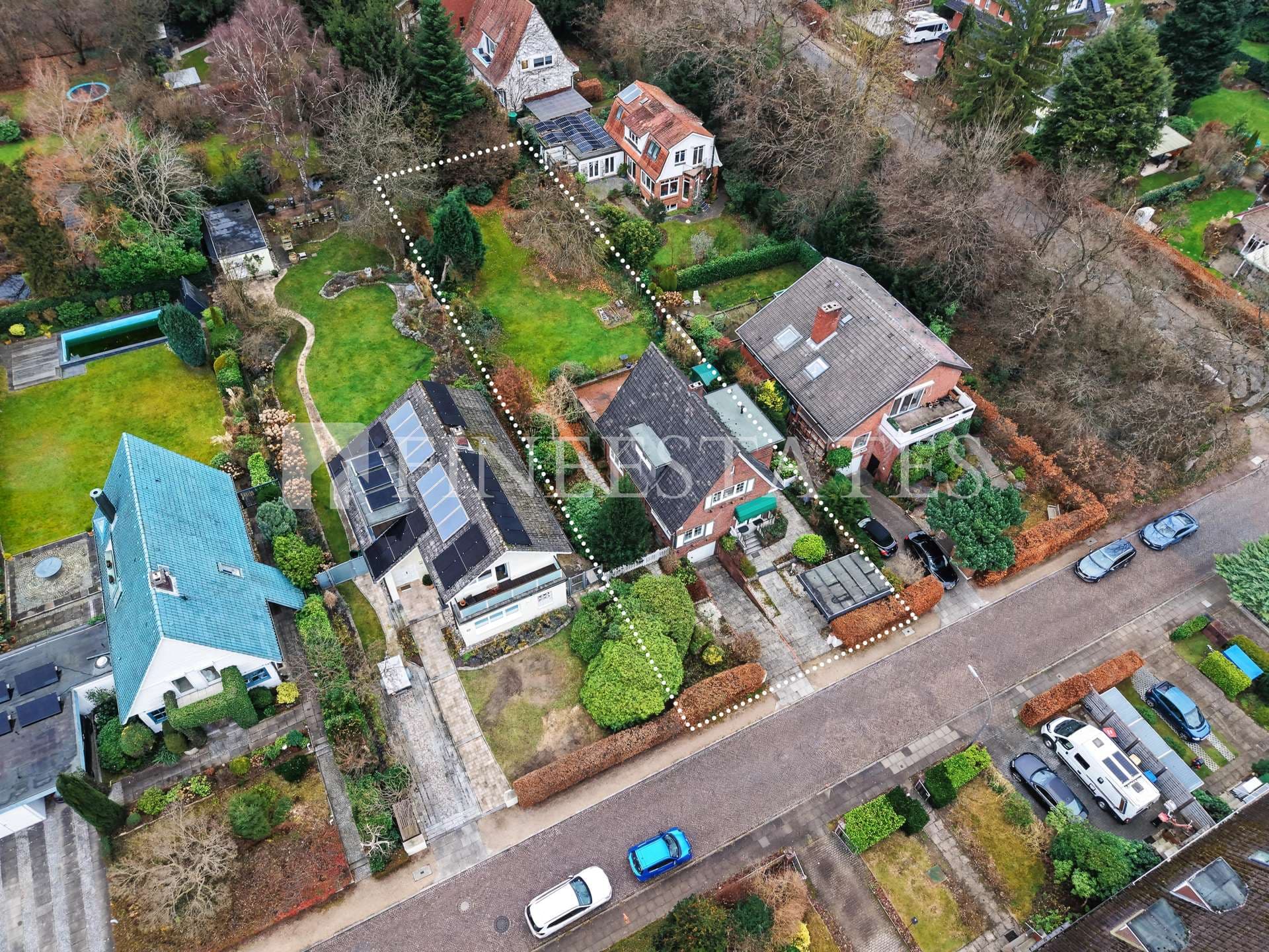 Ein besonderes Grundstück im gewachsenen Alstertal - 1.028 m² in ruhiger, etablierter Umgebung
